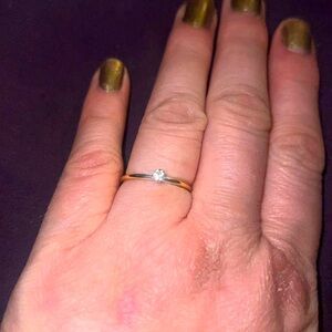 Brand new ring with diamond